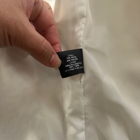 Anne Klein Ivory Wool Jacket - Picture 4 of 7